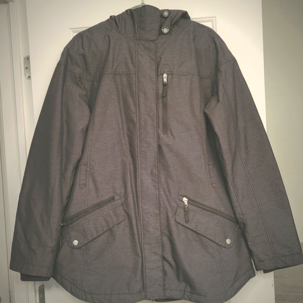 Columbia Women Omni Heat Jacket Grey Size XL